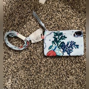 Vera Bradley wallet/lanyard